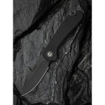 Ніж складаний кишеньковий Civivi Elementum Slip Joint, (7.5 см) 14C28N / G10 чорний