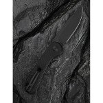 Ніж складаний кишеньковий Civivi Elementum Slip Joint, (7.5 см) 14C28N / G10 чорний