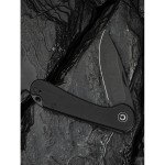 Ніж складаний кишеньковий Civivi Elementum Slip Joint, (7.5 см) 14C28N / G10 чорний