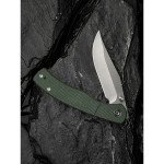 Ніж складаний кишеньковий Civivi Clingman, (7.6 см) Nitro-V / Micarta темно-зелений
