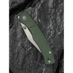 Ніж складаний кишеньковий Civivi Clingman, (7.6 см) Nitro-V / Micarta темно-зелений