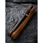 Ніж складаний кишеньковий Civivi Baby Banter, (5.9 см) Nitro-V / Guibourtia Wood