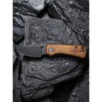 Ніж складаний кишеньковий Civivi Baby Banter, (5.9 см) Nitro-V / Guibourtia Wood
