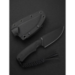 Ніж фіксований тактичний Civivi Gander, (9.2 см) 14C28N / Micarta чорний