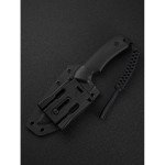 Ніж фіксований тактичний Civivi Gander, (9.2 см) 14C28N / Micarta чорний
