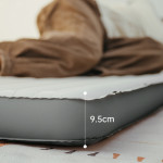 Матрац туристичний надувний одномісний Naturehike CNK2450WS034, 198х68х9.5 см, білий, для кемпінгу із мішком для надування