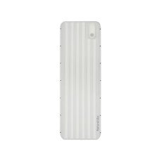 Матрац туристичний надувний одномісний Naturehike CNK2450WS034, 198х68х9.5 см, білий, для кемпінгу із мішком для надування