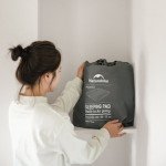 Самонадувний матрац, двомісний, із вбудованою помпою Naturehike CNK2450WS040, 250 мм, сірий