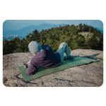 Килимок туристичний складаний одномісний IXPE Naturehike CNK2450WS044 з алюмінієвою плівкою, 195x60x1.8 см, синій