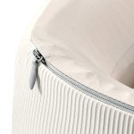 Подушка бавовняна для шиї, з памяттю Naturehike CNK2450WS019, сіра