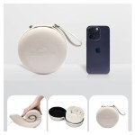 Подушка бавовняна для шиї, з памяттю Naturehike CNK2450WS019, бежева
