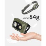 Ліхтар налобний Naturehike CNK2450ZM010, зелений