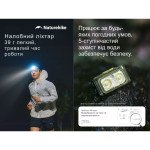Ліхтар налобний Naturehike CNK2550ZM011, сірий