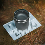 Набір посуду (2 каструлі, 2 кришки) Naturehike NH18T018-G, алюміній