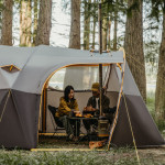 Намет шестимісний Naturehike, KOTA 6, CNK2450WS031, 75D, світло-коричневий