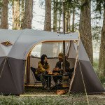 Намет шестимісний Naturehike, KOTA 6, CNK2450WS031, 75D, світло-коричневий