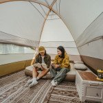 Намет шестимісний Naturehike, KOTA 6, CNK2450WS031, 75D, світло-коричневий
