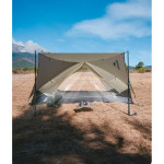 Намет надлегкий двомісний Naturehike Mongar CNK2550WS016, 15D, сiрий