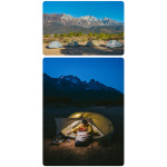 Намет надлегкий двомісний Naturehike Mongar CNK2550WS016, 15D, сiрий