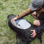 Рюкзак туристичний Naturehike Helium CNK2450XB014, 70 л, чорний, M
