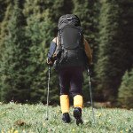 Рюкзак туристичний Naturehike Helium CNK2450XB014, 70 л, чорний, L