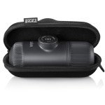 Портативна еспресо-кавоварка Wacaco Nanopresso сіра з чохлом, механічна, для меленої кави