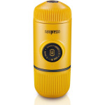 Портативна еспресо-кавоварка Wacaco Nanopresso жовта, механічна, для меленої кави