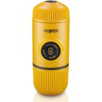 Портативна еспресо-кавоварка Wacaco Nanopresso жовта, механічна, для меленої кави