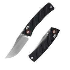 Ніж складаний кишеньковий Ruike P856-B, (7.9 см) 14C28N / G10 чорний