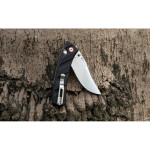 Ніж складаний кишеньковий Ruike P856-B, (7.9 см) 14C28N / G10 чорний