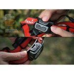 Ліхтар налобний Fenix HP12R-TRd червоний