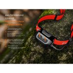 Ліхтар налобний Fenix HP12R-TB чорний