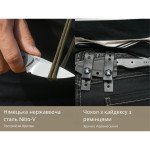 Ніж фіксований тактичний Civivi SOKN, (7.2 см) Nitro-V / G10 сірий