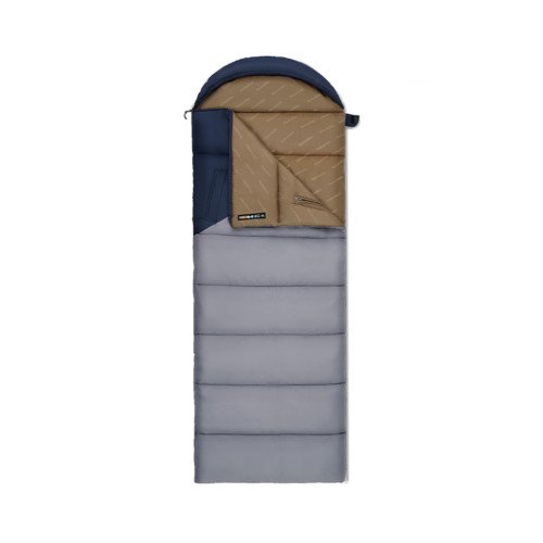 Спальник з капюшоном Naturehike Sunny Day PL02 U350 CNK2550WS028, (6°C), лівий, блакитно-синій