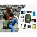 Рюкзак компактний надлегкий Naturehike Ultralight Naturehike NH17A012-B, 18 л, зелений