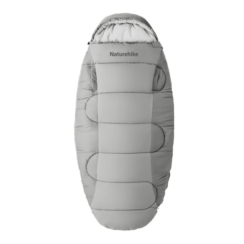 Спальний мішок овальний Naturehike PS200 CNK2350WS026, сірий