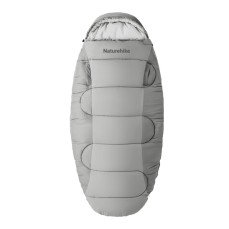 Спальний мішок овальний Naturehike PS200 CNK2350WS026, сірий