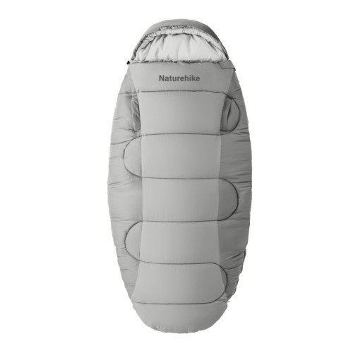 Спальний мішок овальний Naturehike PS200 CNK2350WS026, сірий