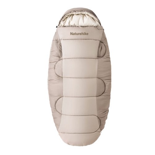 Спальний мішок овальний Naturehike PS200 CNK2350WS026, бежевий