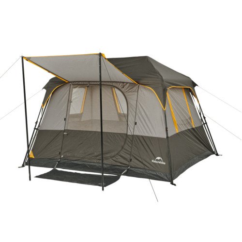 Намет чотиримісний Naturehike Cape Series 5.2 CNK2450WS037, сіро-коричневий