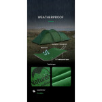 Намет тримісний Naturehike Opalus, UL, NH17L001-L, світло-зелений