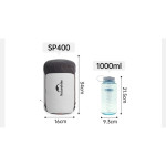 Спальник з натуральним пухом Naturehike Snowbird CNK2550WS014, p-р L, коричневий 400 г