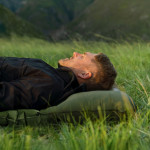 Матрац туристичний надувний одномісний  Naturehike CNK2550WS019, 200х60х6.5 см, синій, для кемпінгу із мішком для надування