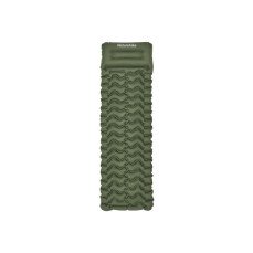 Матрац туристичний надувний одномісний  Naturehike CNK2550WS019, 200х60х6.5 см, зелений, для кемпінгу із мішком для надування