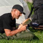 Матрац туристичний надувний двомісний  Naturehike CNK2550WS019, 200х125х6.5 см, синій, для кемпінгу із мішком для надування