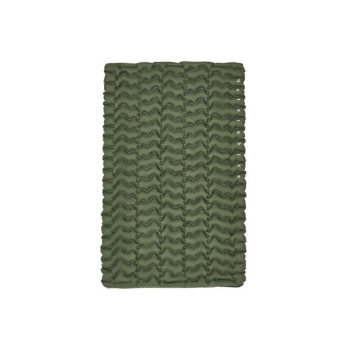 Матрац туристичний надувний двомісний  Naturehike CNK2550WS019, 200х125х6.5 см, зелений, для кемпінгу із мішком для надування