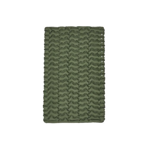Матрац туристичний надувний двомісний  Naturehike CNK2550WS019, 200х125х6.5 см, зелений, для кемпінгу із мішком для надування
