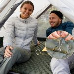 Матрац надувний надлегкий Naturehike CNH22DZ018, овальний, із мішком для надування, 168 см, зелений