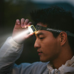 Ліхтар налобний Naturehike CNK2550ZM011, зелений