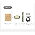Ліхтар налобний Naturehike CNK2550ZM011, зелений